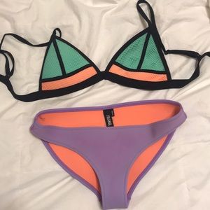 triangl swimsuit